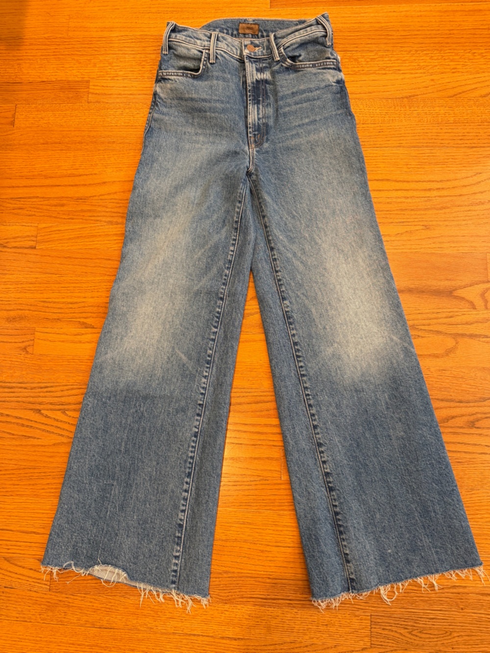 MOTHER The Hustler Roller Heel in Tropic Like Its Hot (Size 28)